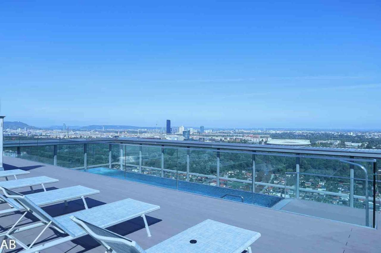Superior Apartment & Rooftop Pool Vienna Exterior photo
